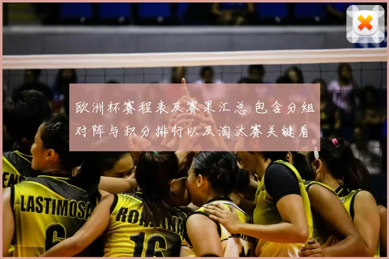 欧洲杯赛程表及赛果汇总 包含分组对阵与积分排行以及淘汰赛关键看点